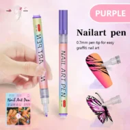 12-Color Professional Nail Art Pen Set - Image 20