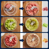 Powerful Large-Capacity Electric Food Chopper - Image 8