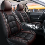 All-Season Full-Coverage Leather Car Seat Cover - Image 11
