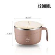 🍲50% OFF!🍜304 Stainless Steel Insulated Ramen Bowl🔥 - Image 18