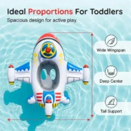 Airplane Inflatable Pool Float for Kids - Image 2