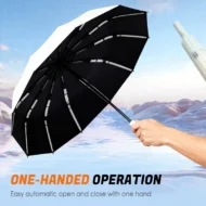 Durable Automatic Umbrella for Sun & Rain - Image 9