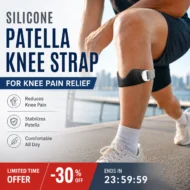 Silicone Patella Knee Strap for Knee Pain Relief - Image 4