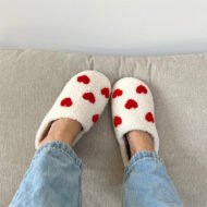 [Gift For Lover] Indoor Anti Slip Plush Slippers For Couples - Image 11