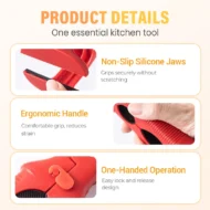 3-in-1 Silicone Bowl and Plate Clamp - Image 3