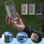 🏕️ Rechargeable Camping Air Pump – LED Light, Fast Inflation, Compact – Cash on Delivery 🔋 - Image 5