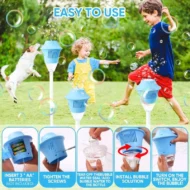 🎈48% OFF NOW ! ⚡ Automatic Handheld Bubble Machine for Kids – One-Touch Operation, Rich Bubbles & Portable Design - Image 8