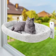 Foldable Cat Window Hammock with Suction Cups - Image 8