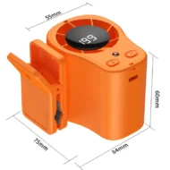 Hands-Free Personal Cooling Fan with LED Display - Image 7