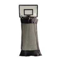 🎉FLASH DEAL 50% OFF – Over-the-Door Basketball Laundry Hamper | Creative Score Game, Big Black Mesh Net, Acrylic/Wood Backboard, No-Drill Install 🚪🏀 - Image 2