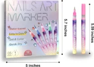 🎁Hot Sale 50% OFF⏳🎨12 Colors Nail Art Pens Set - Image 4