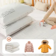 Reusable Vacuum Compression Bag for Clothes Storage - Image 12