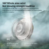🥳2026 HOT SALE🥳💞50K+ SOLD!💨 50% OFF! Whirlwind Clip Waist Neck Fan – 2-in-1: clip on waist or wear as necklace. Long 23hr runtime, quiet & powerful (5100rpm). Stay cool hands-free! 🌀🌿 - Image 6