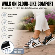 Women's Casual Peep-Toe Platform Beach Sandals