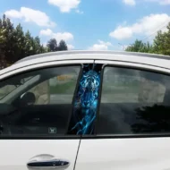 Decorative Car B-Pillar Sticker Set - Image 4