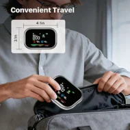 Portable Multi-Gas Alarm with LCD Display & Battery Backup - Image 2