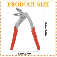 Car Clip Pliers & Trim Removal Tool, Spring-Loaded Fastener Rivet Remover for Auto Door Panels - Image 6