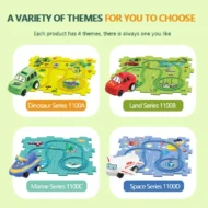 🎁Hot Sale 49% Off🔥Children's Educational Puzzle Track Car Play Set🚗 - Image 23
