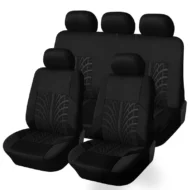 Car Seat Cover Set with Tire Tread Pattern - Image 7