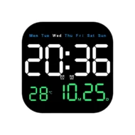🔥HOT SALE 49% OFF⏰Multifunctional Digital Alarm Clock for Home & Office - Image 2