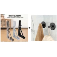 🛋️ 49% OFF NOW! 📚 Instant Fold Multi-Use Bracket – Declutter Kitchen/Study, Space-Saving & Sturdy Organizer in Seconds ✨ - Image 10