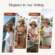 💥Hot Sales-49% OFF🔥Elegant Woven Straw Sun Hat with Bow - Image 8