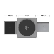 ⚡️ Exclusive Sale -55%! 📱 3-in-1 Foldable Magnetic Charging Station – Perfect for Home, Work & Travel ✨ | 15W Fast Charging, Multi-Device & Compact!📱⌚ - Image 9