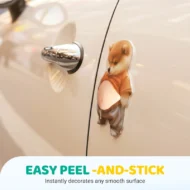 💞50K+ SOLD! 🔥🔥50% OFF!🎁🎁3D Cute Shiba Inu Self-Adhesive Door Stopper & Stress Ball - Image 9