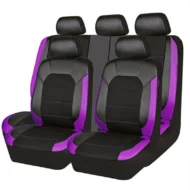 Universal Set Of Soft Leather Car Seat Covers - Image 14