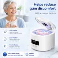 ❄️Summer Sale: 50% Off!🦷Ultrasonic UV-C Cleaner—Fresh and Clean Dentures in Just 5 Minutes - Image 7