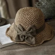 💥Hot Sales-49% OFF🔥Elegant Woven Straw Sun Hat with Bow - Image 19