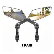 360° Rotatable Adjustable Bicycle Rearview Mirror - Image 9