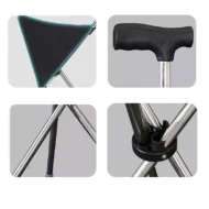 ⏳Time-Limited Special⏰2-in-1 Foldable Cane With Chair🌟 Freedom To Walk, Rest, And Explore With Ease! - Image 9