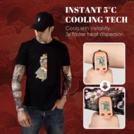 Sun-Protective & Breathable Tattoo Cooling Sleeve - Image 12
