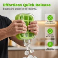 ❄️2-in-1 Ice Cube Maker Water Bottle Built-In Ice Tray, Food-Grade Silicone, Bpa-Free. Make Ice & Store Water In One Bottle – Ideal For Gym, Office & Travel! 🏋️‍♂️💼✈️ - Image 2