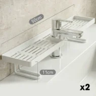 💖HOT SALE 49% OFF💖 No-Drill Kitchen Sink Sponge Holder & Drain Rack - Image 9