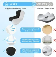 🔥Non-Slip Memory Foam Seat 💺For the most comfortable driving💕 - Image 5
