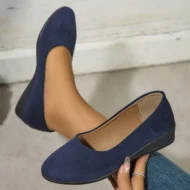 🔥Hot Sale🔥Elegant Lightweight Anti-Slip Low Heel Wedge Shoes - Image 5