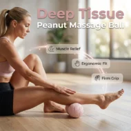 🥳2026 HOT SALE🥳💞30K+ SOLD!   Peanut Massage Ball 🥜 – Deep Tissue, Spine-Safe, Plantar Fasciitis Relief - Image 4