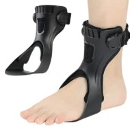 Adjustable Foot Drop Brace with Inflatable Liner