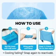 🔥Summer Special🌬️ Absorbent Cooling Towel, Can Be Used Anytime, Anywhere! - Image 7
