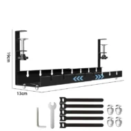 Under Desk Cable Organizer - Image 9