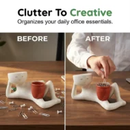 Quirky Ceramic Planter for Desktop Decor - Image 12