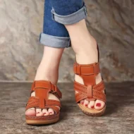 Women Premium Leather Sandals - Image 9