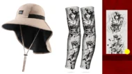 Sun-Protective & Breathable Tattoo Cooling Sleeve - Image 46