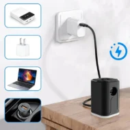 🏕️ Rechargeable Camping Air Pump – LED Light, Fast Inflation, Compact – Cash on Delivery 🔋 - Image 3
