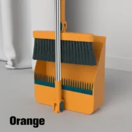 Stand-Up Dustpan Set with 180° Rotating Broom - Image 16