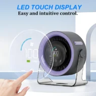 🥳SUMMER HOT SALE 🔥Mini Desk Fan with Digital Display - Image 5
