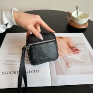 Minimalist Mini Coin Purse with Wrist Strap - Image 5