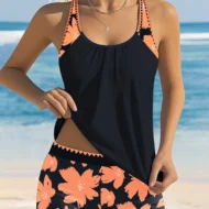🏖️Summer Hot Sale 53% OFF🌼Women's Print Tankini & Shorts 2-Piece Swimwear Set - Image 10